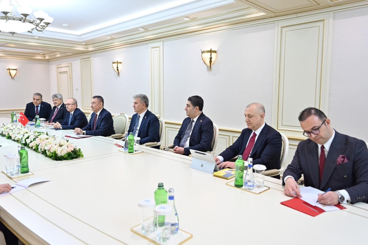 Sahibə Qafarova Fuad Oktayla görüşüb - FOTOLAR